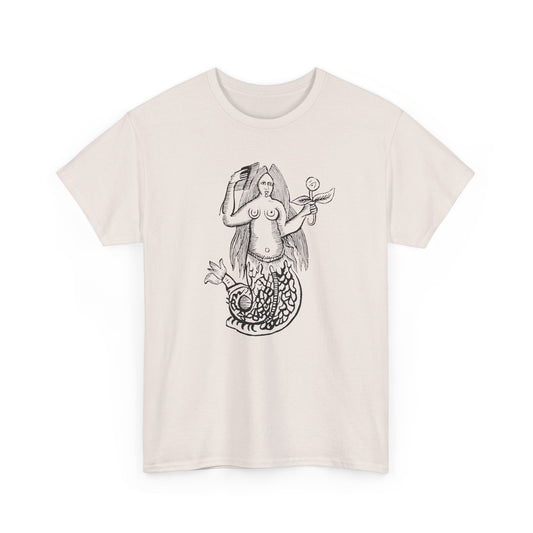 1882 mermaid illustration from the wonder of wonders chap-books of the eighteenth century john ashton tshirt