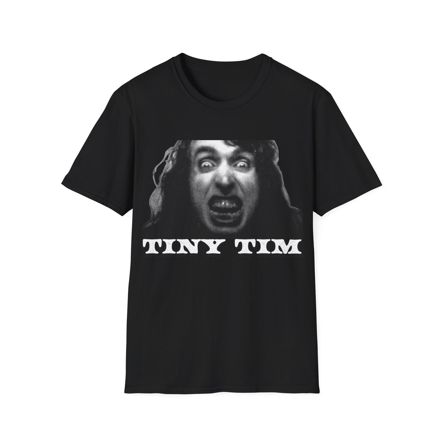 tiny tim being creepy on purpose tshirt