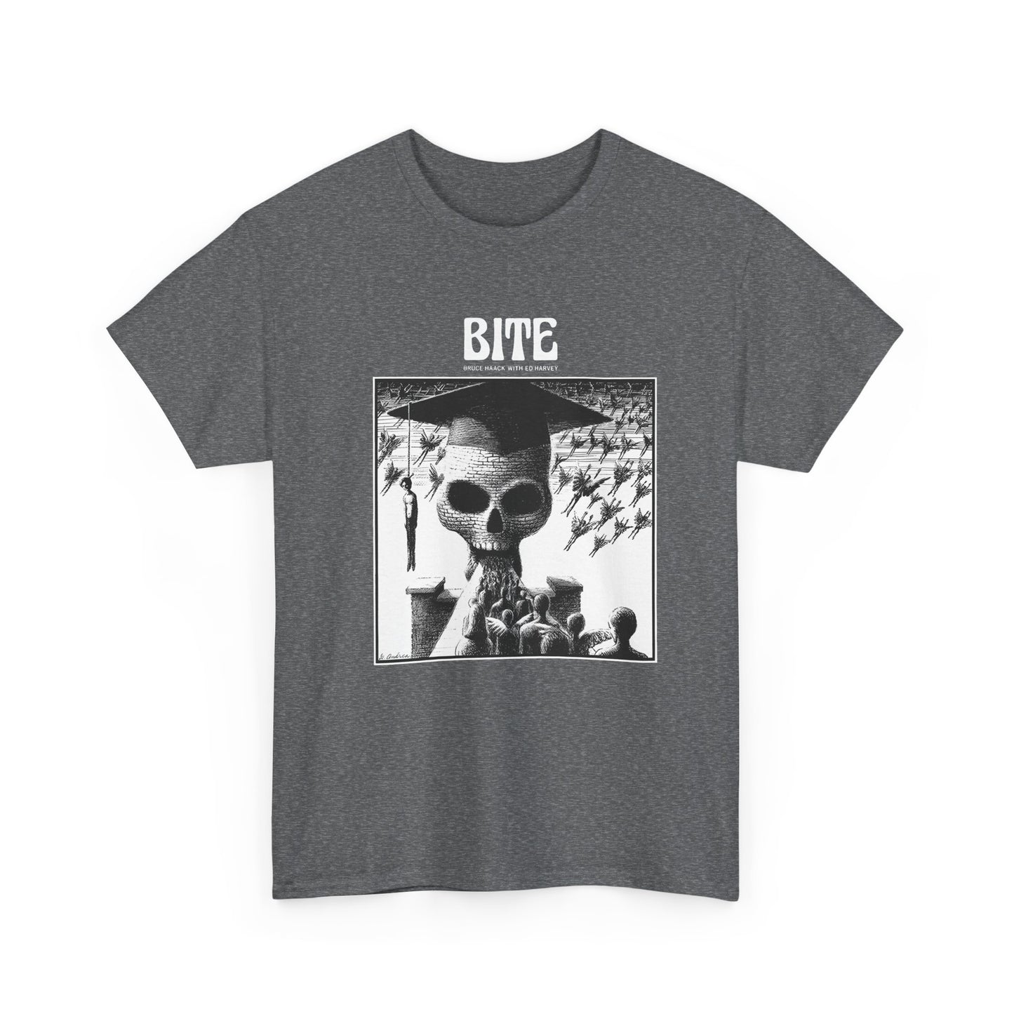 1981 bruce haack with ed harvey experimental electronic album bite tshirt