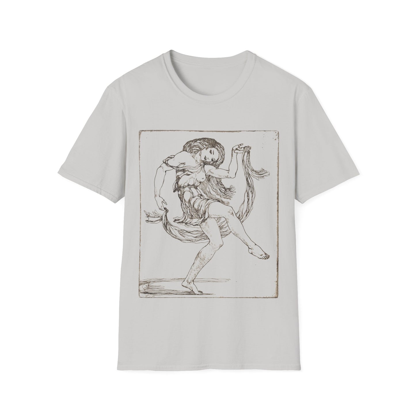 1934 etching "legato" by  cleo damianakes tshirt