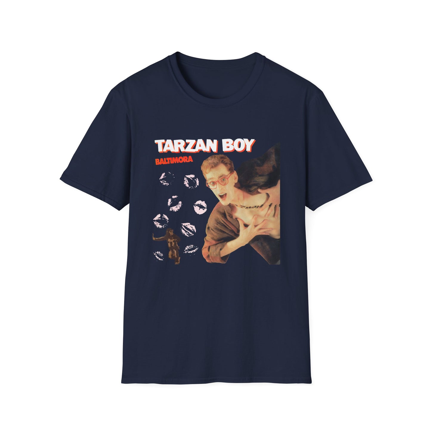 1985 tarzan boy single by baltimora tshirt