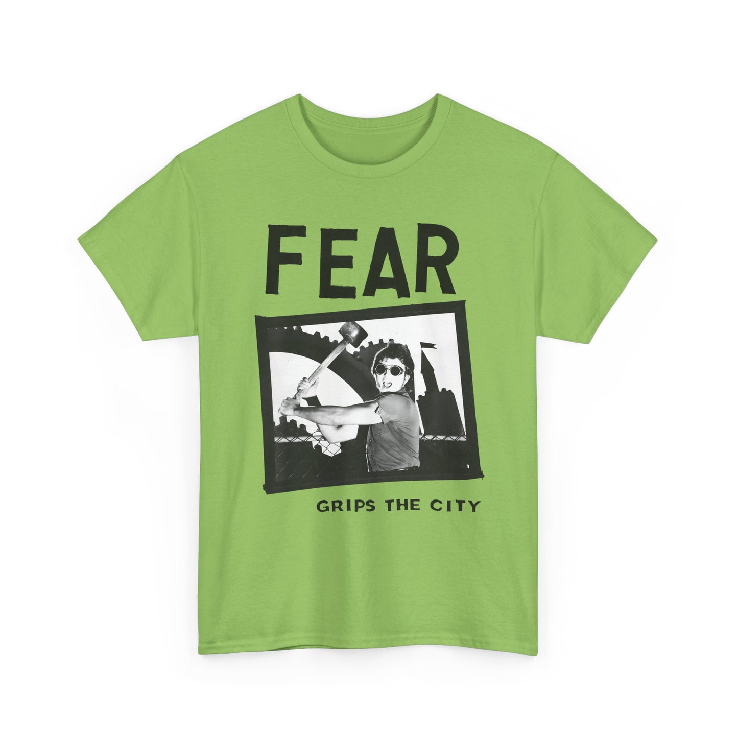 fear grips the city lee ving band tshirt
