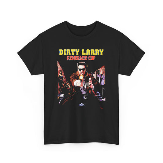1992 video game dirty larry renegade cop tshirt