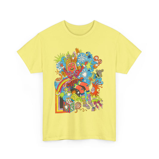 1970 stars slovak illustration by miroslav cipar reproduction tshirt