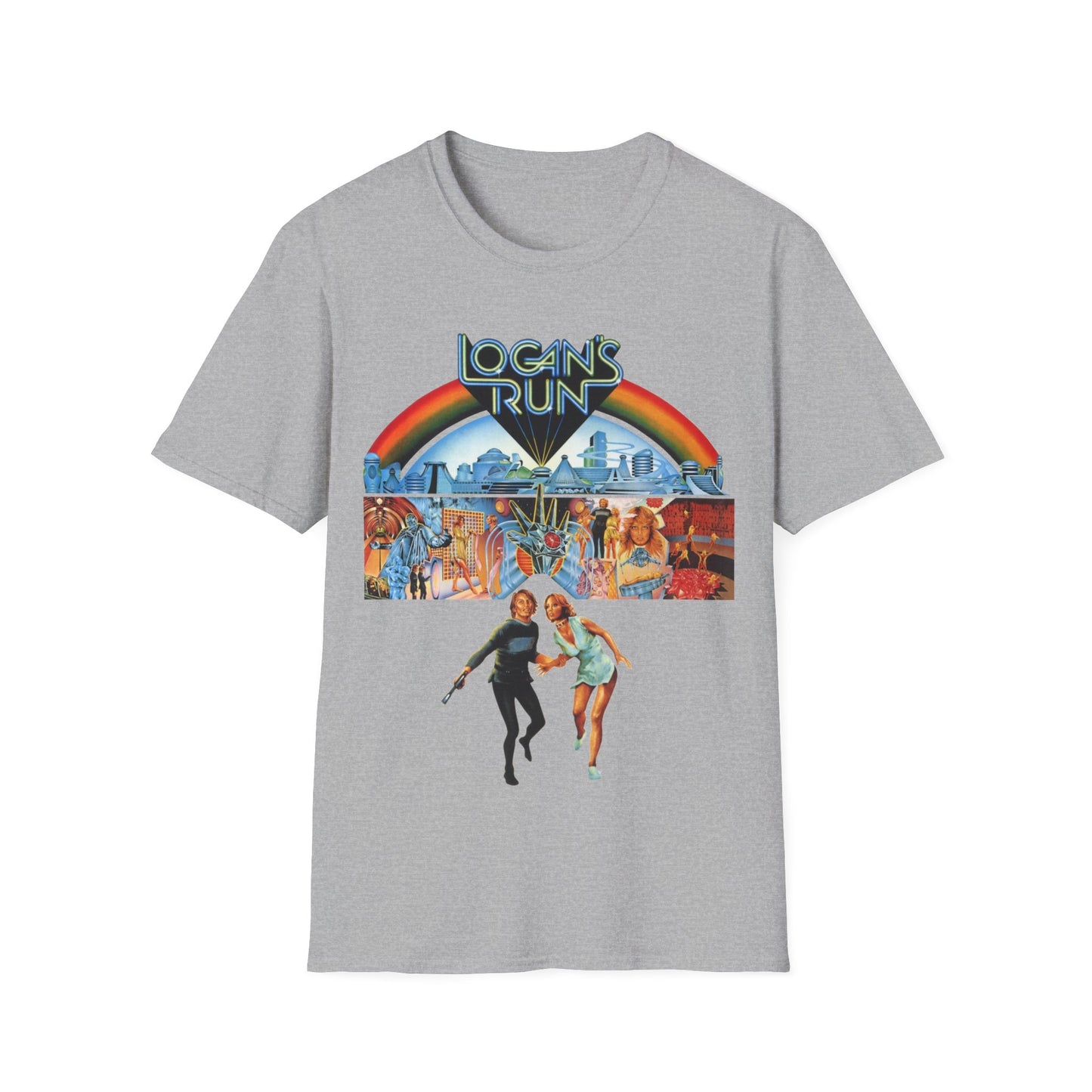 logan's run movie poster tshirt