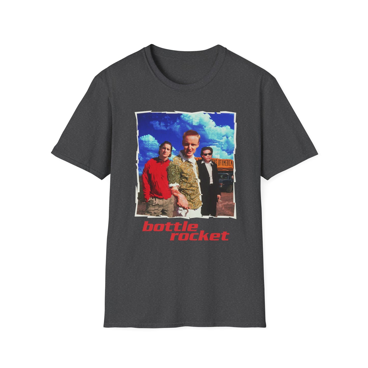 bottle rocket movie poster tshirt