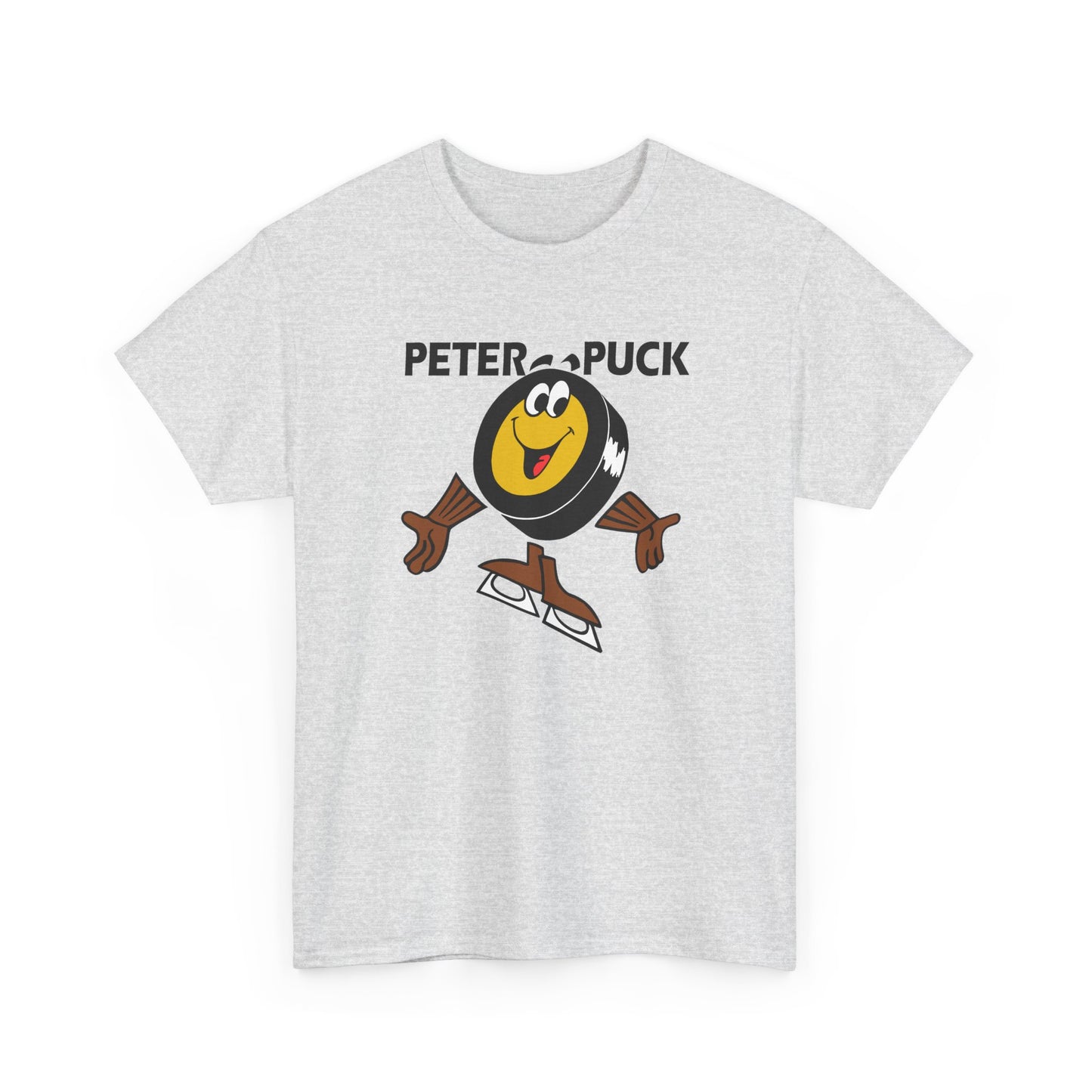 1970s tv hockey mascot peter puck tshirt