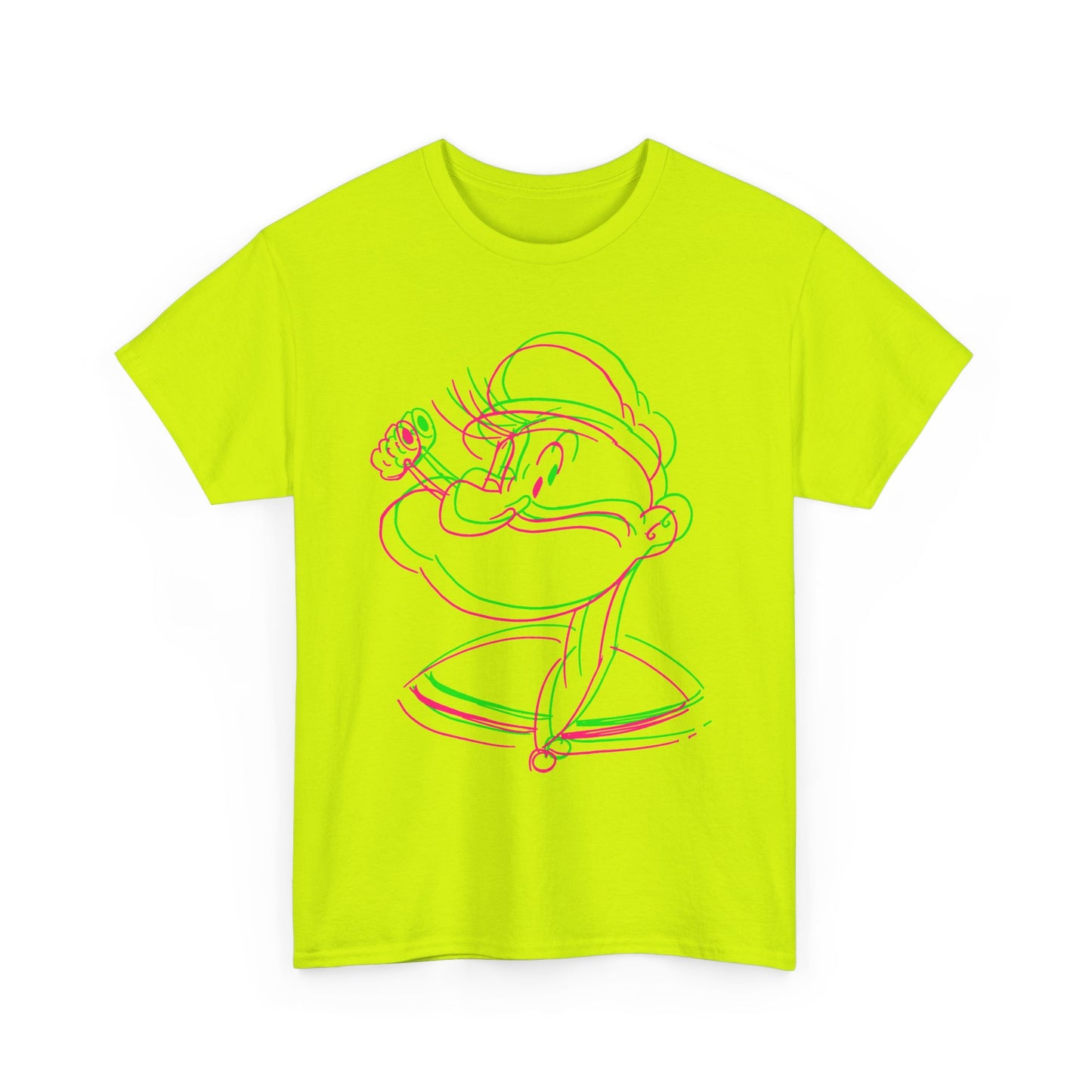 1930s vintage popeye illustration reproduction tshirt