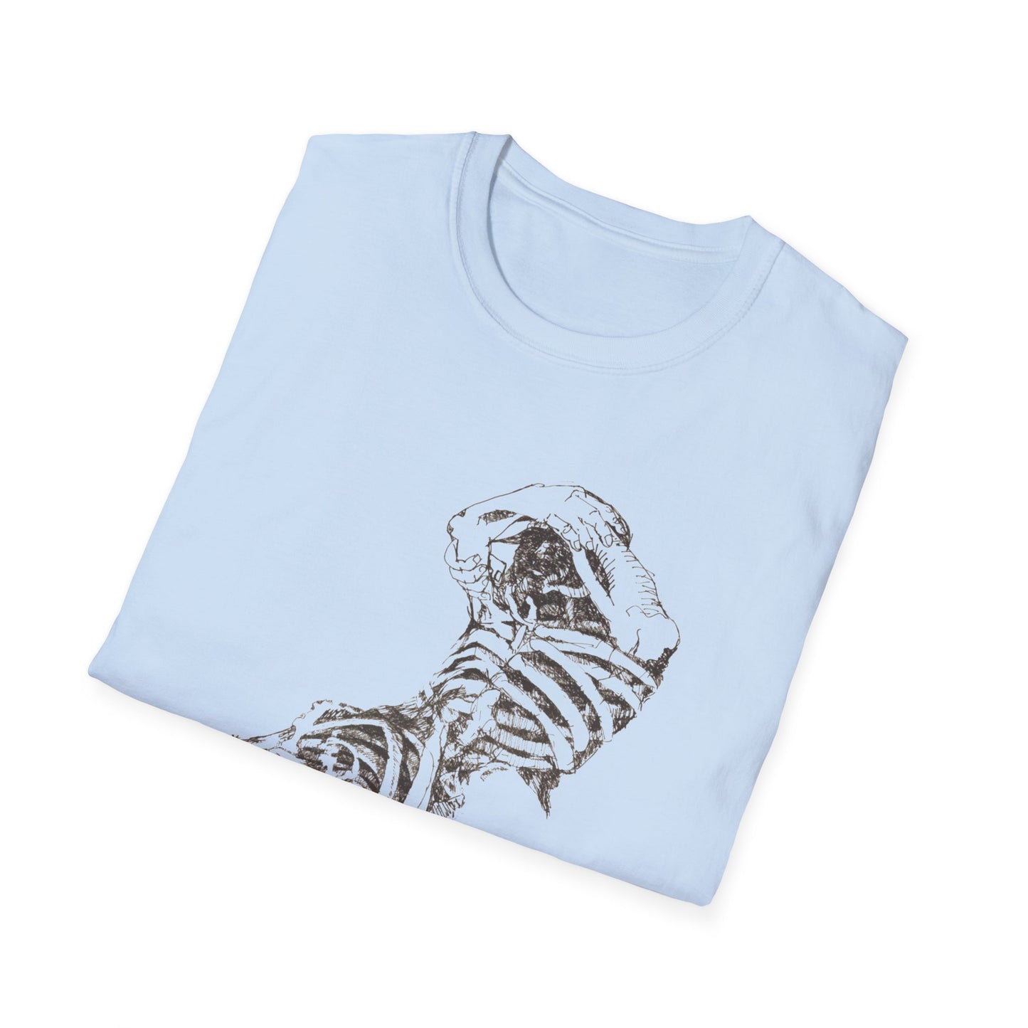 1960 lithograph two faces of fear by connor everts tshirt