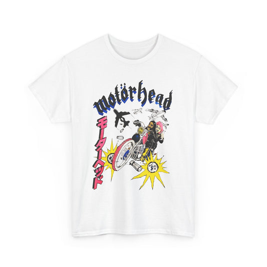 1990s rare motorhead japanese tour poster reproduction tshirt