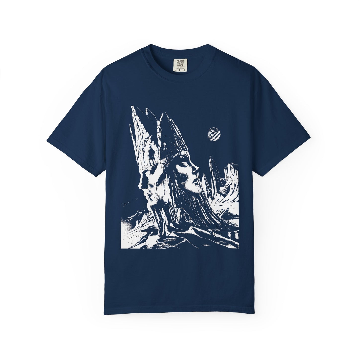 ursula k le guin the left hand of darkness book cover tshirt on comfort colors