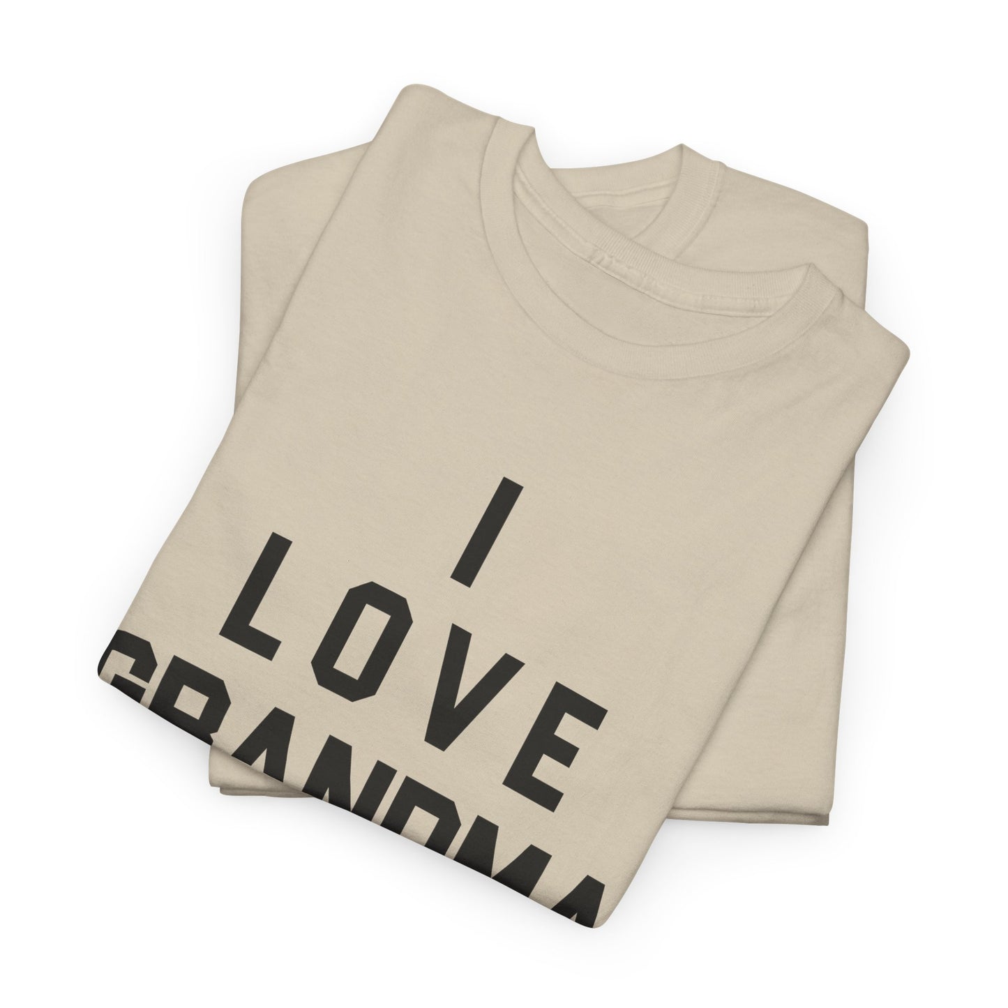 i love grandma as worn by andy kaufman reproduction tshirt