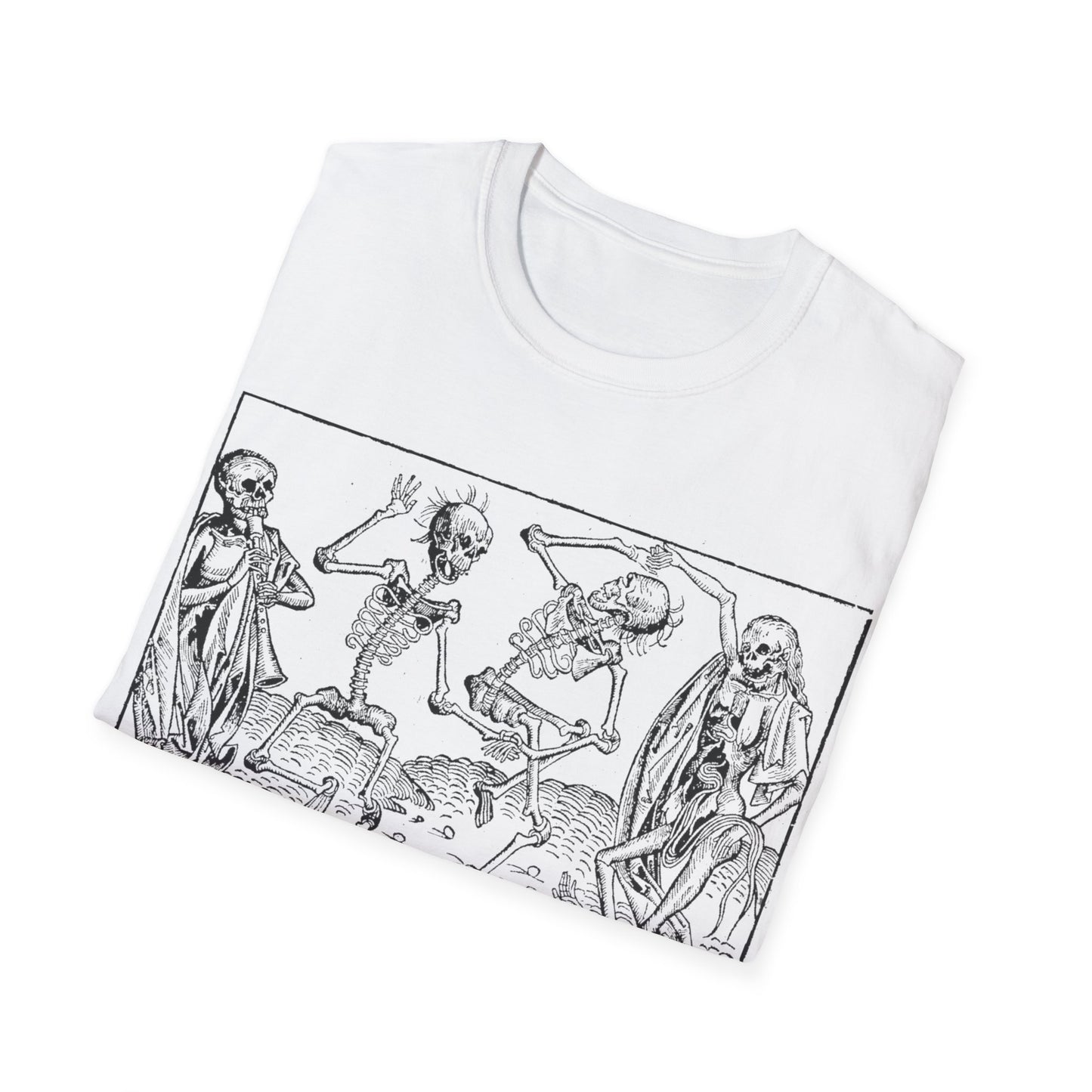 1493 michael wolgemut's dance of death tshirt