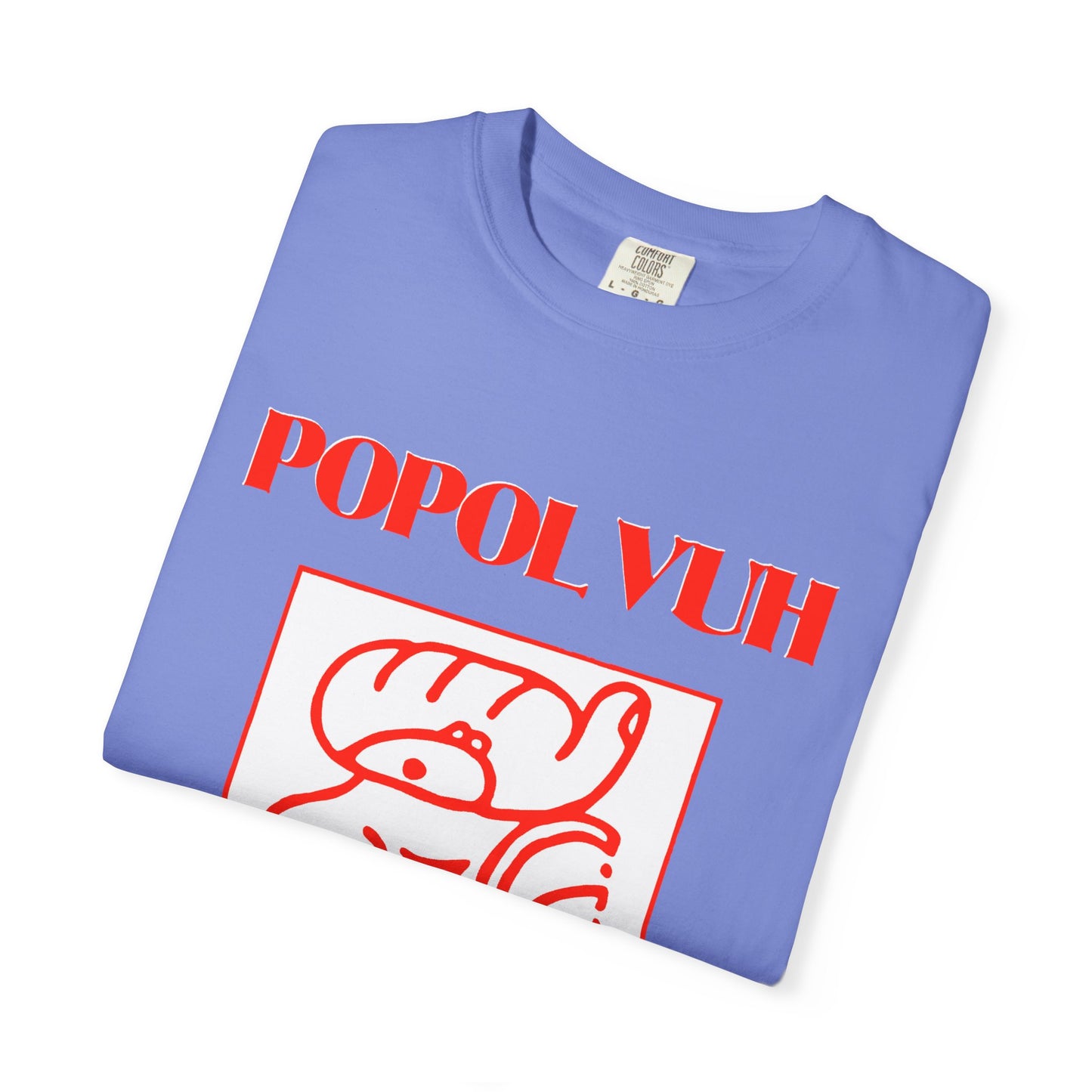 popol vuh german legendary krautrock band graphic tshirt on comfort colors