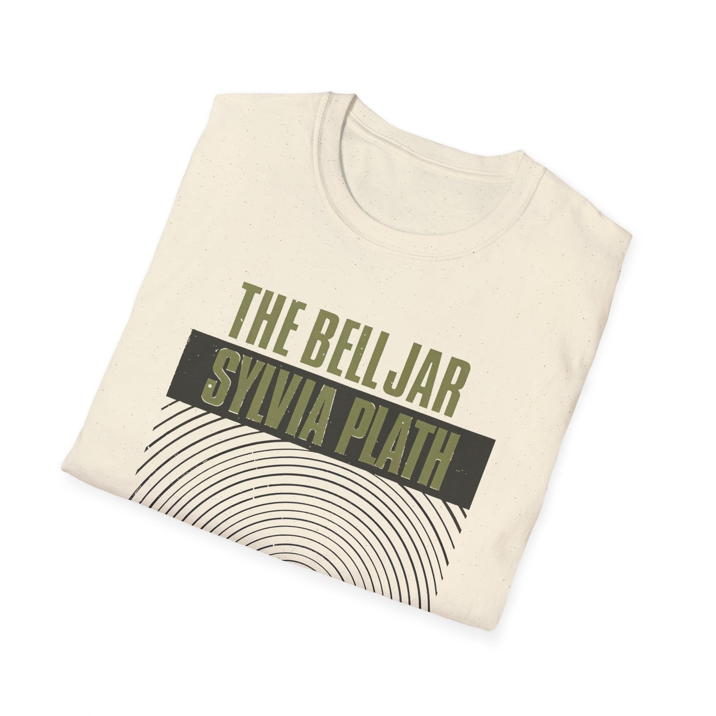 1963 book by sylvia plath the bell jar book cover tshirt