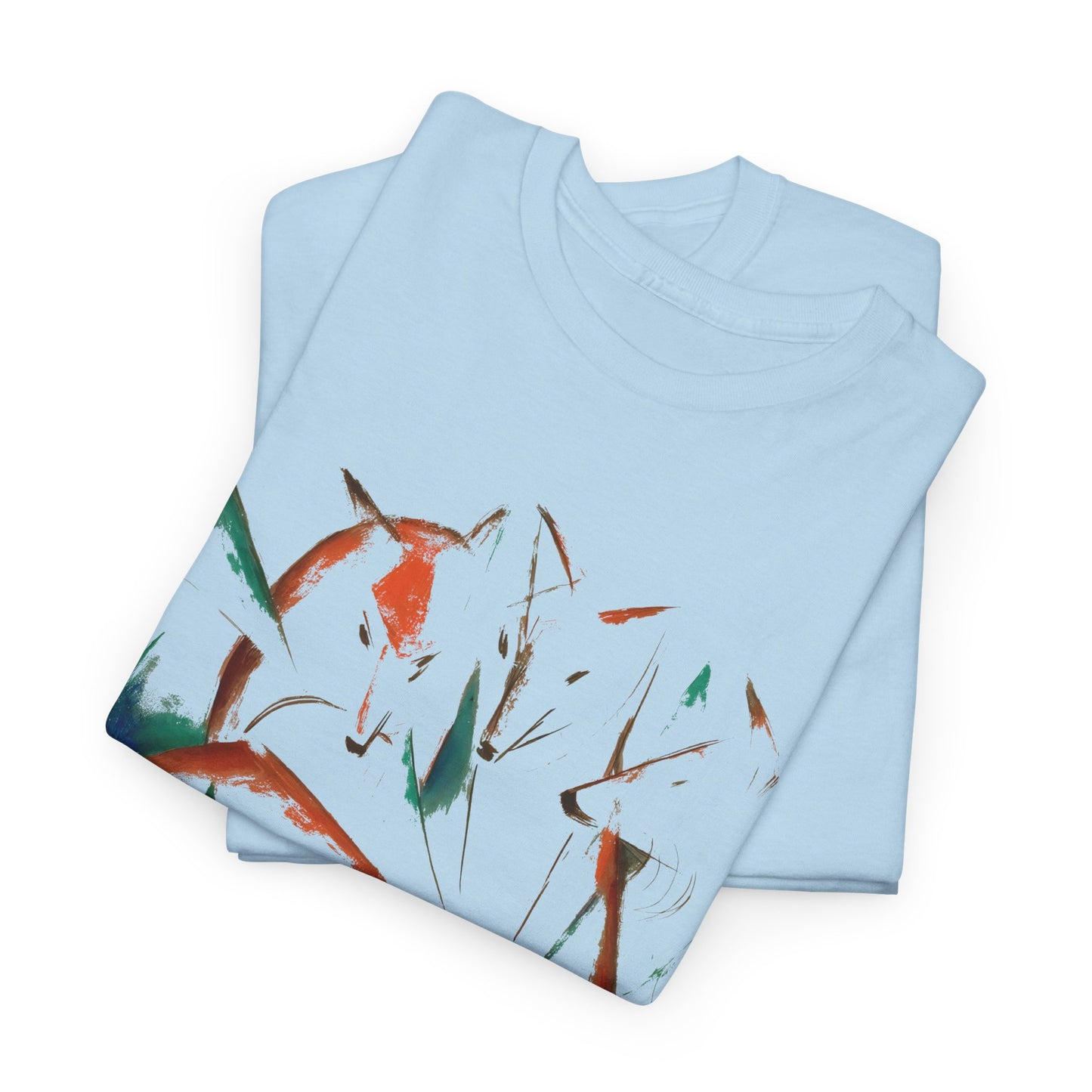 1913 four foxes oil painting by franz marc reproduction tshirt