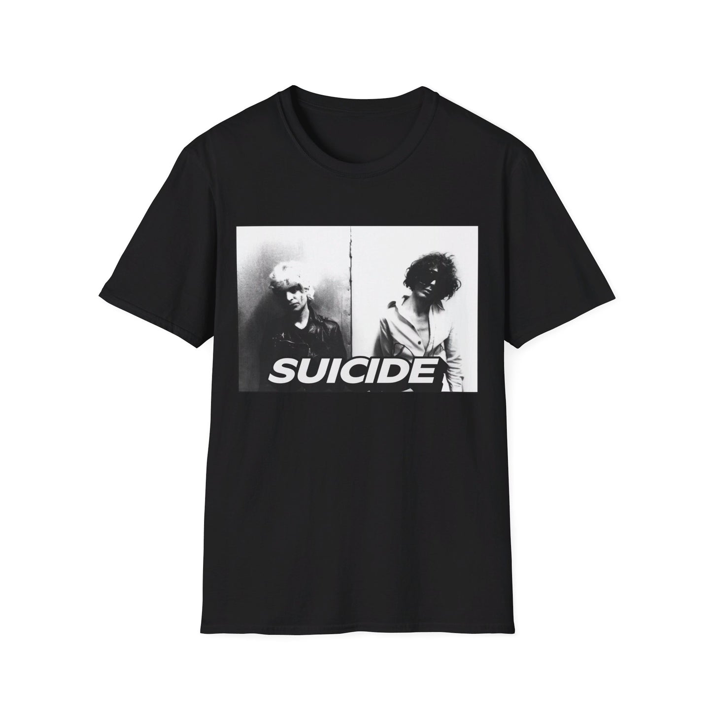 martin rev and alan vega suicide band 2 tshirt