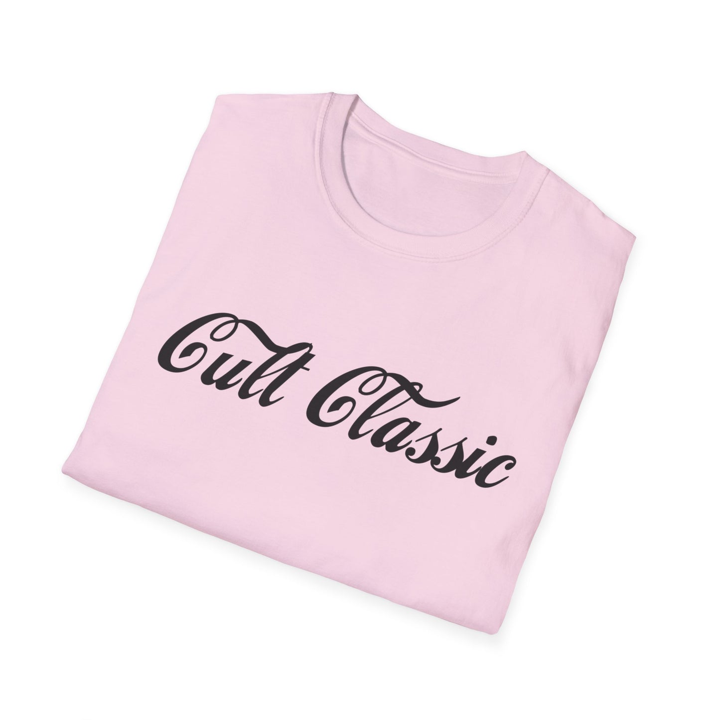 cult classic in cola font tshirt