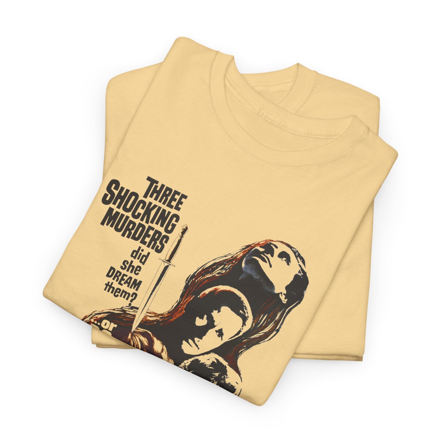 1964 hammer films psychological horror movie nightmare tshirt