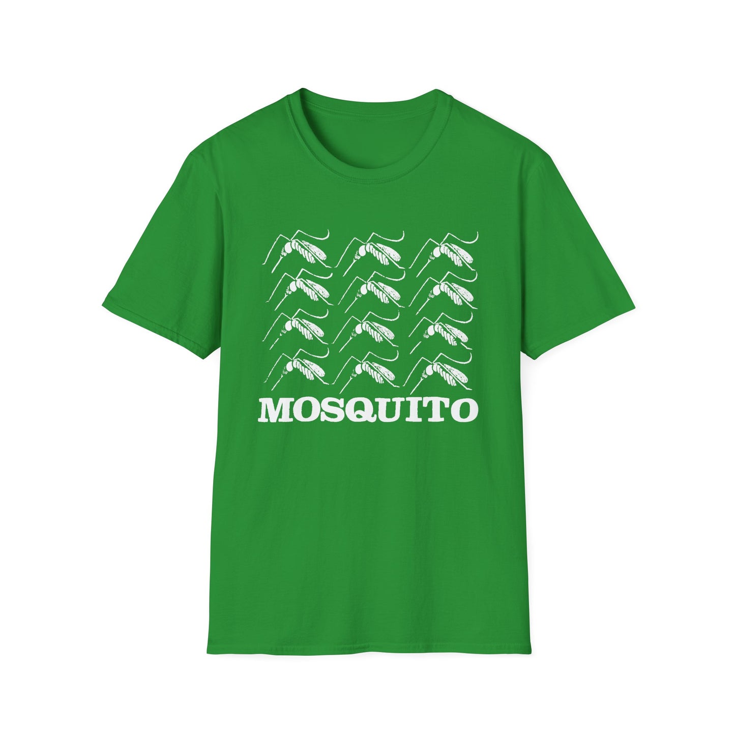 mosquito reproduction white design tshirt