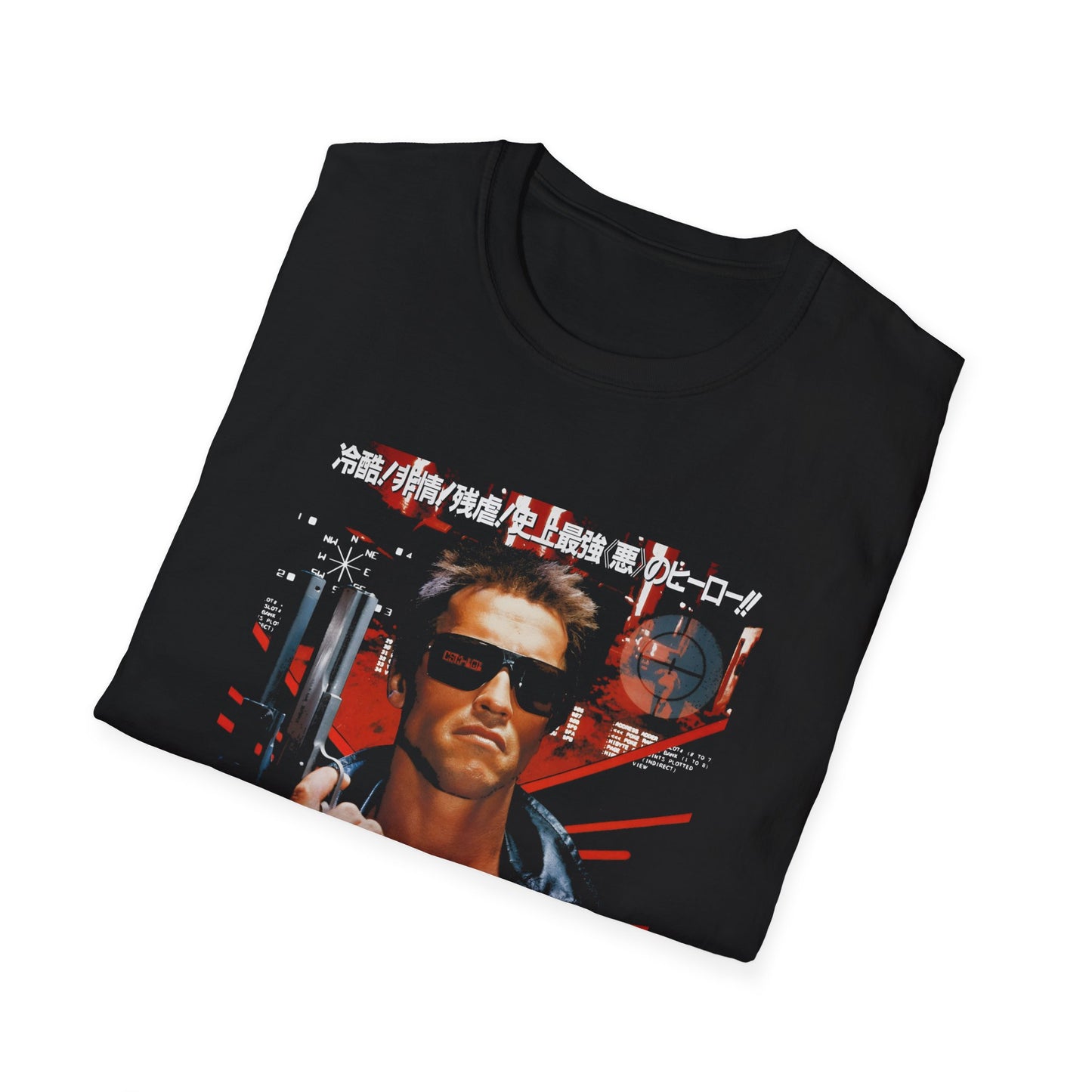 terminator 1984 japanese movie poster tshirt