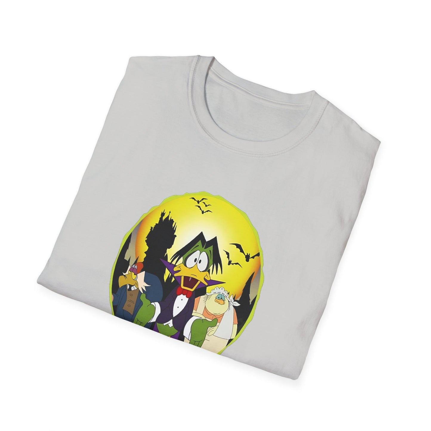 1980s cartoon count duckula the vegetarian vampire tshirt