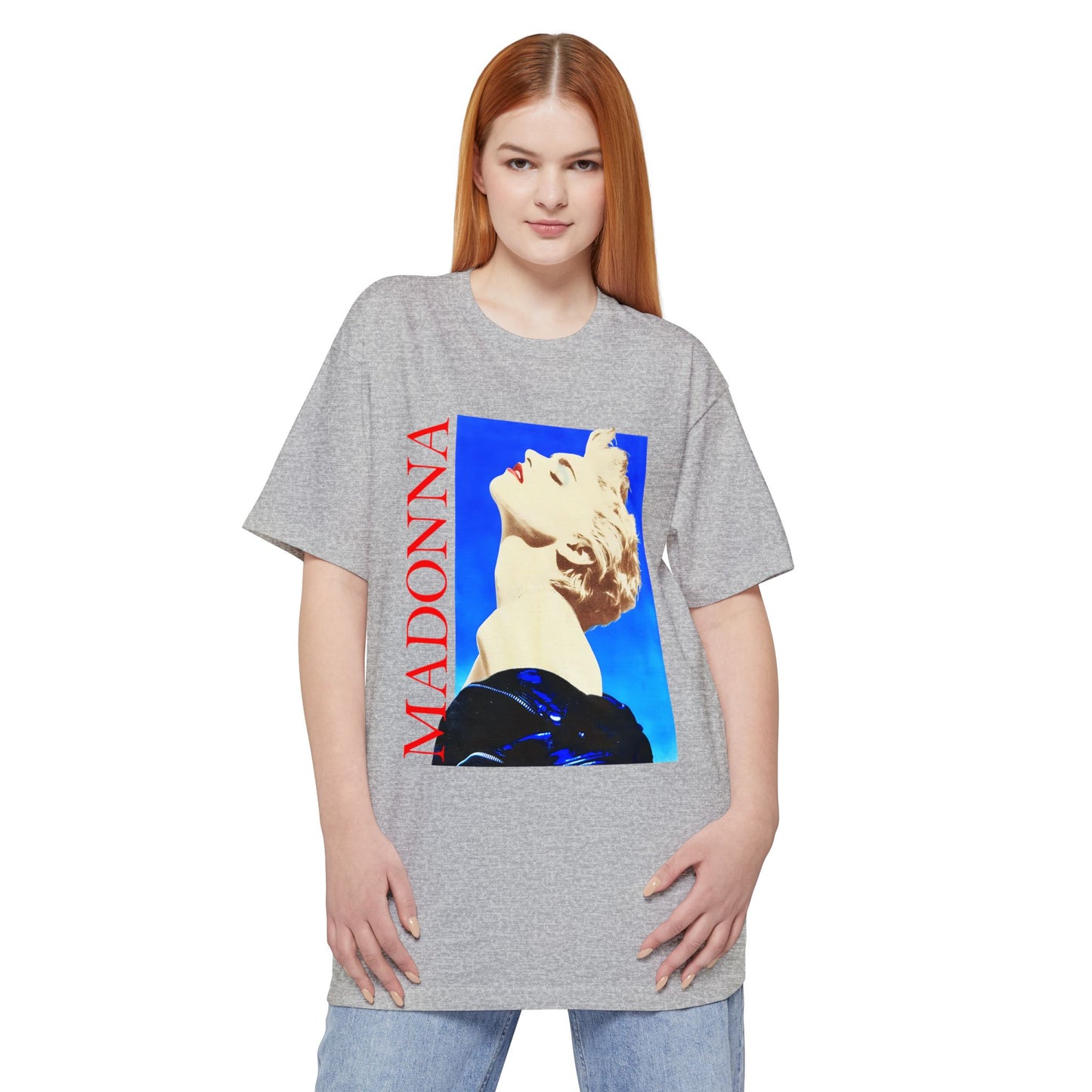 oversized 1986 rare madonna reproduction unisex tall beefy tshirt