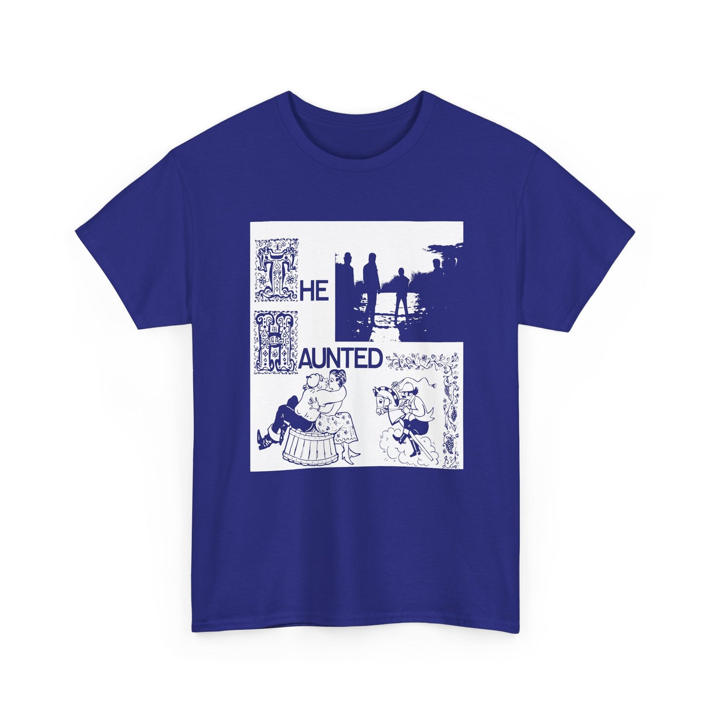 1967 debut album by montreal garage rock band the haunted stretched graphic tshirt