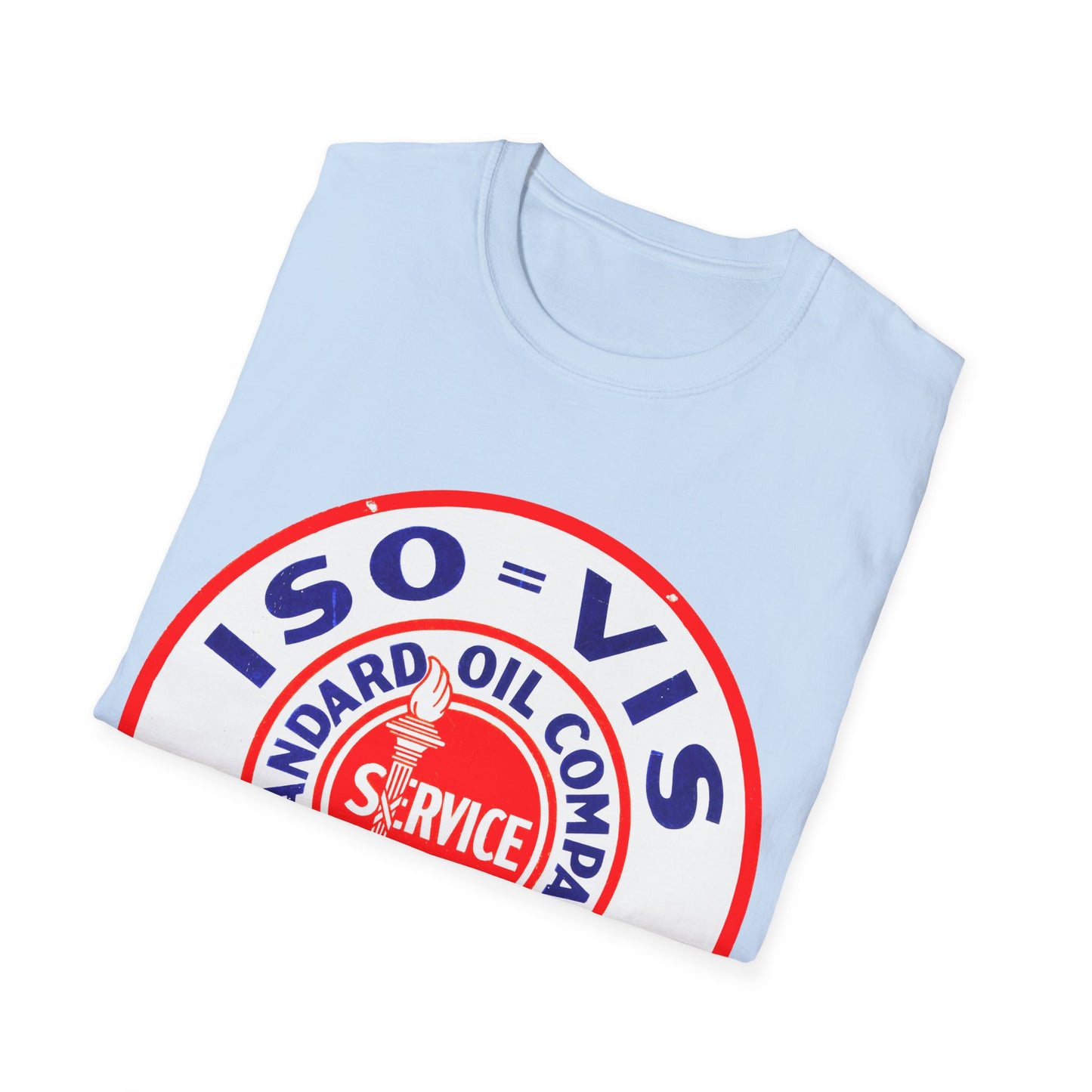 standard oil company motor oil logo tshirt