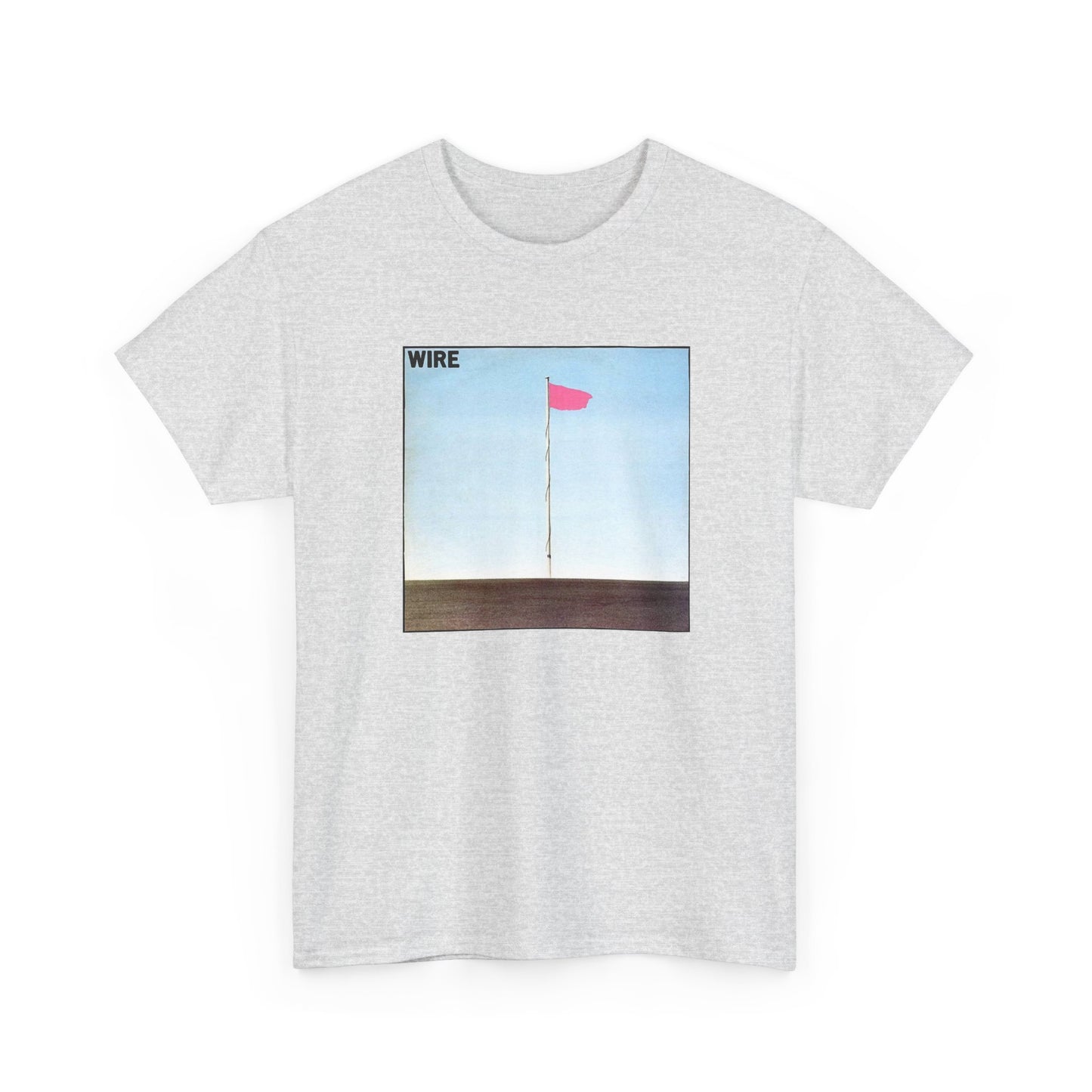 wire 1977 pink flag album cover tshirt