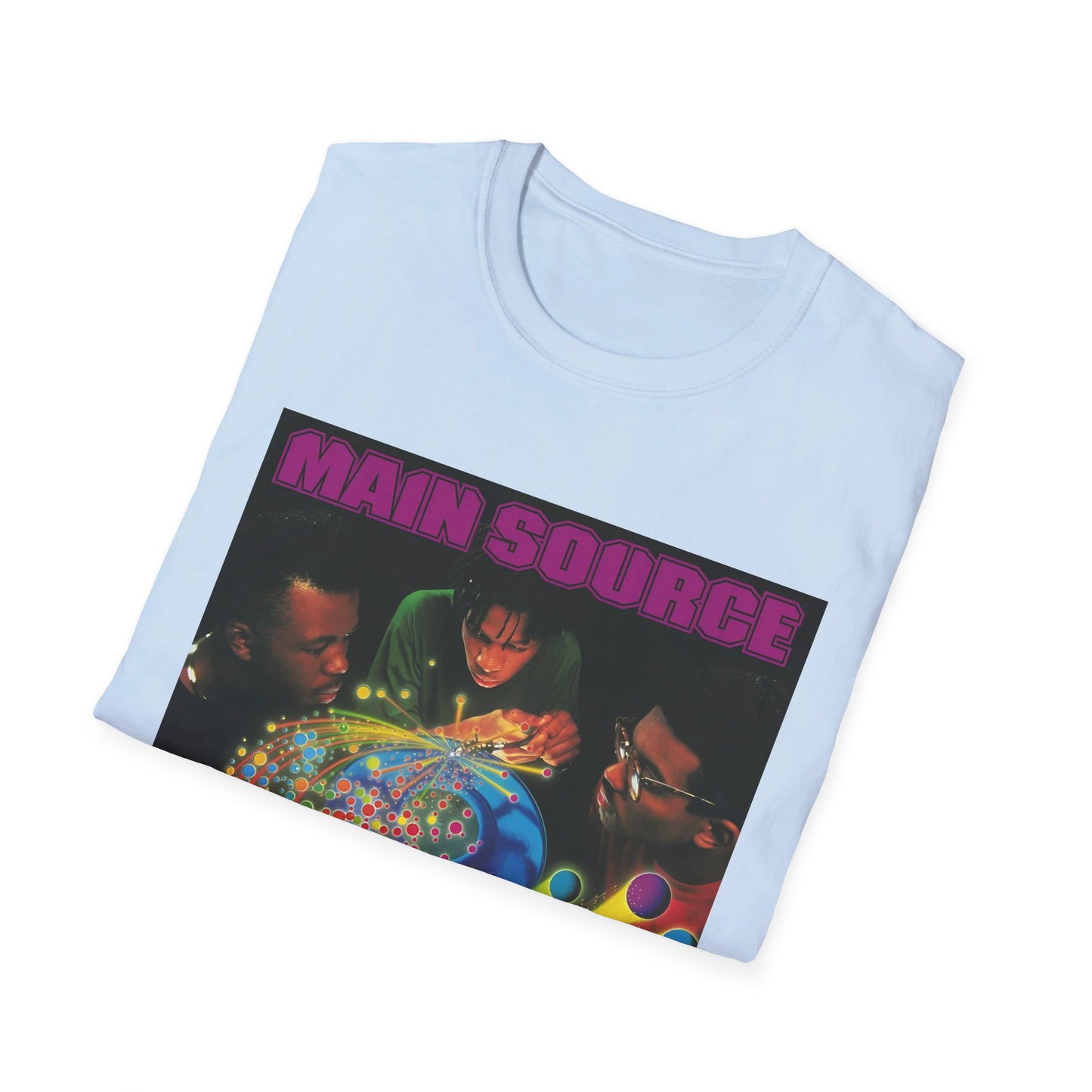 main source 1991 breaking atoms album tshirt