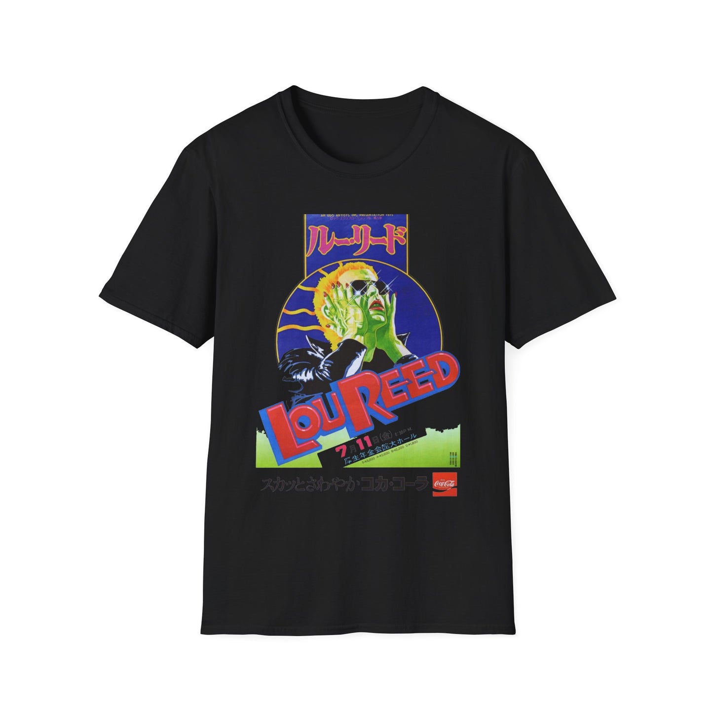 lou reed japanese show poster tshirt