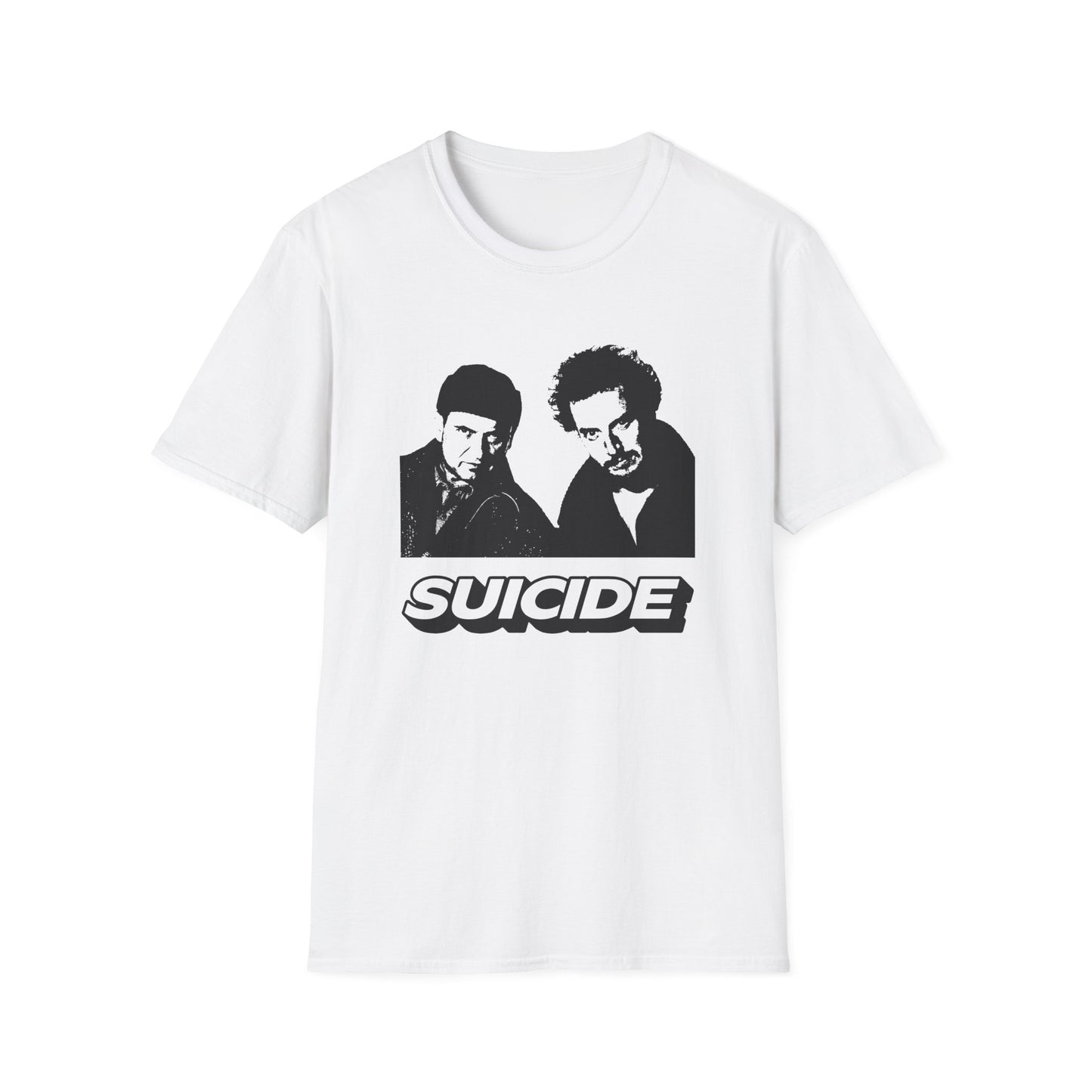 marv and harry suicide band variation tshirt