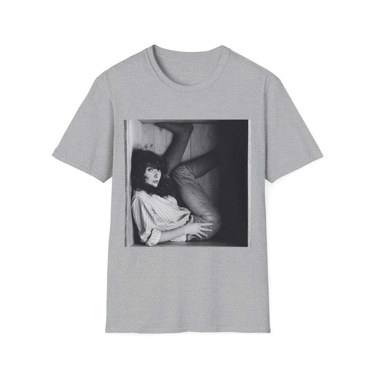 kate bush in a box tshirt