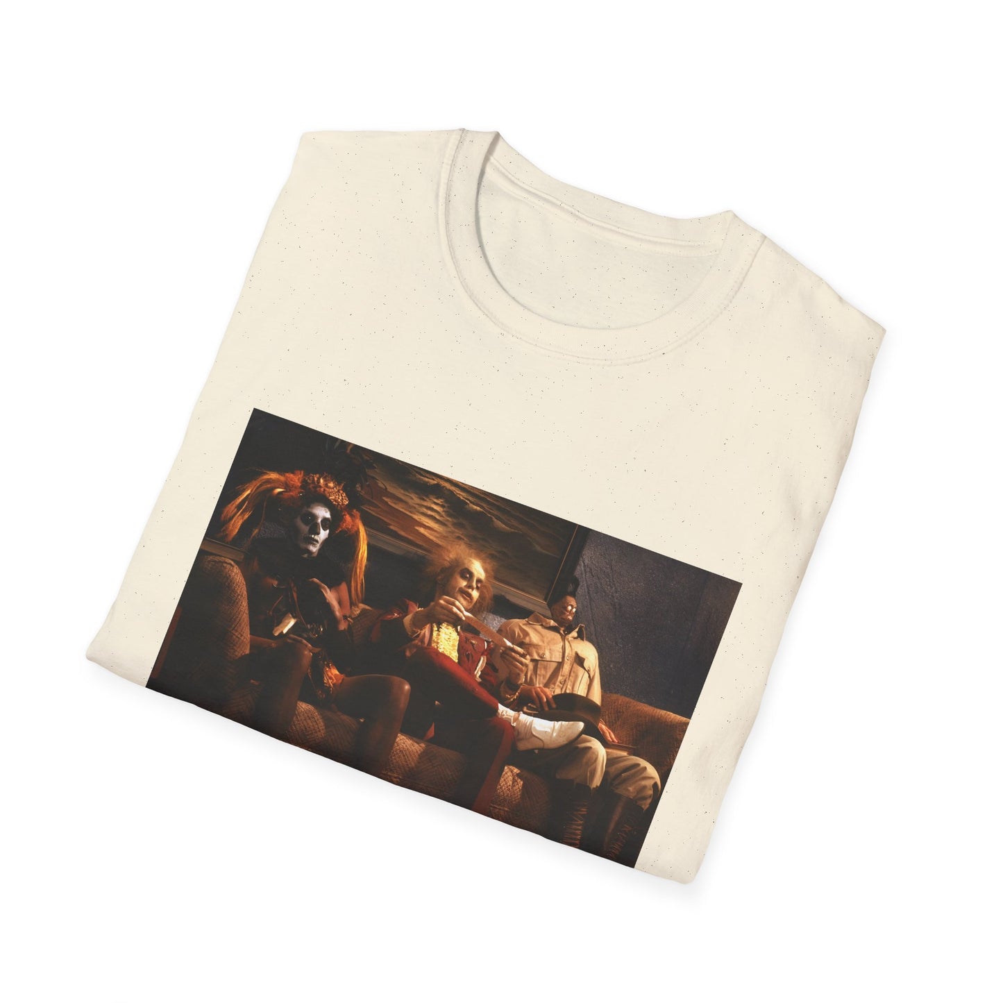beetlejuice 1988 waiting room movie still tshirt