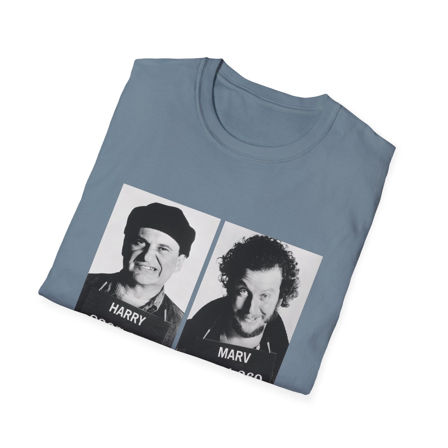 harry and marv mugshot christmas tshirt
