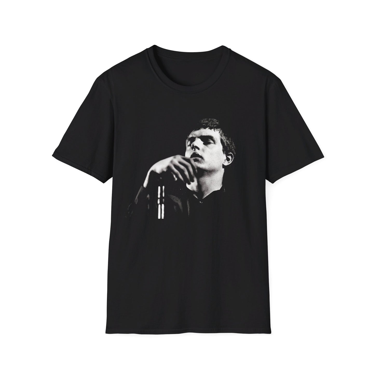 ian curtis singing 4 joy division tshirt