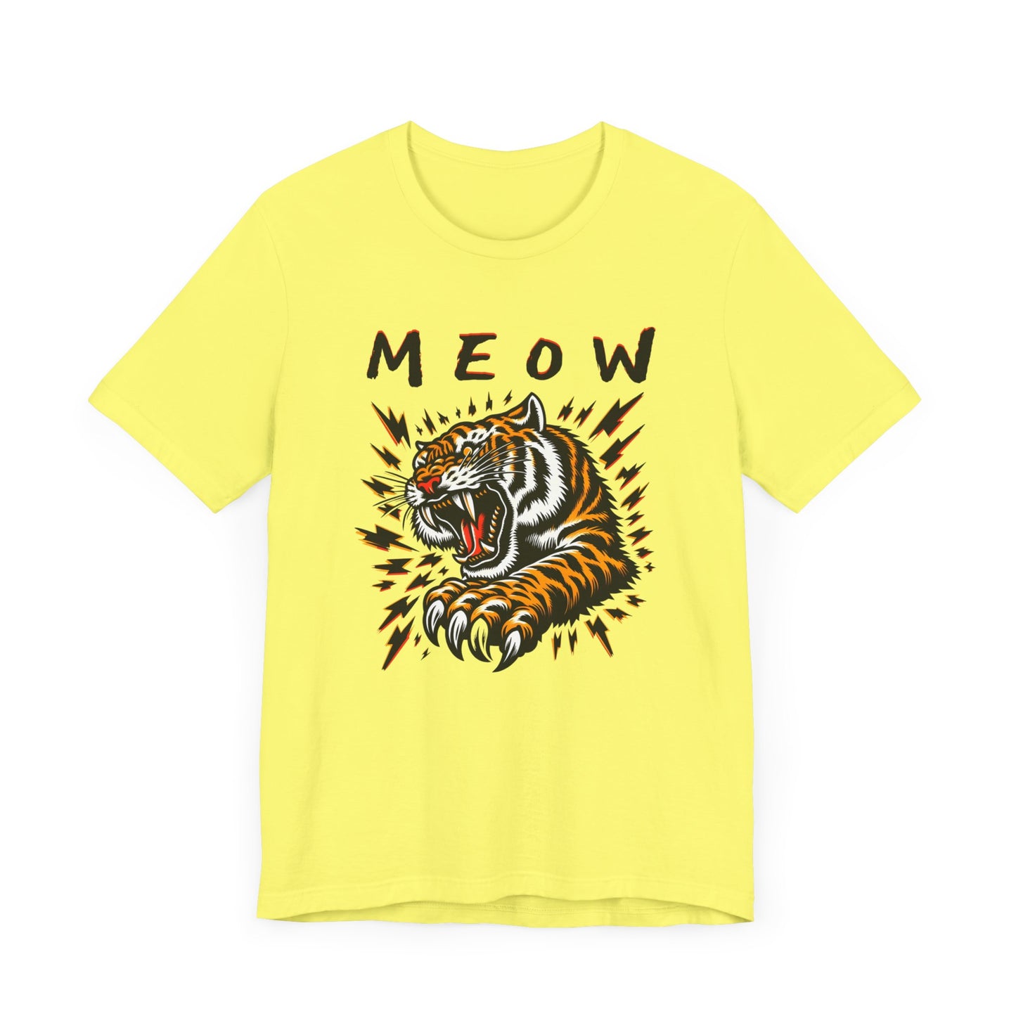 raging tiger meow tshirt