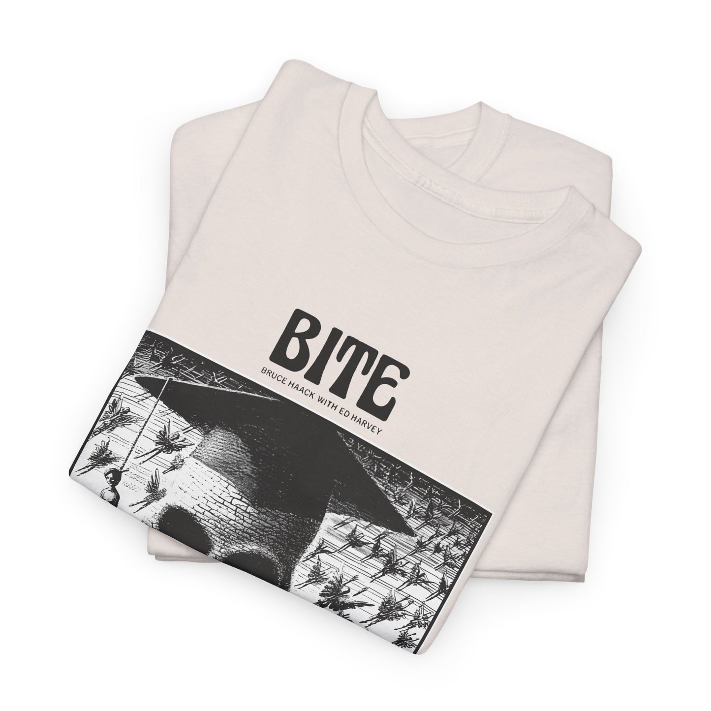 1981 bruce haack with ed harvey experimental electronic album bite tshirt