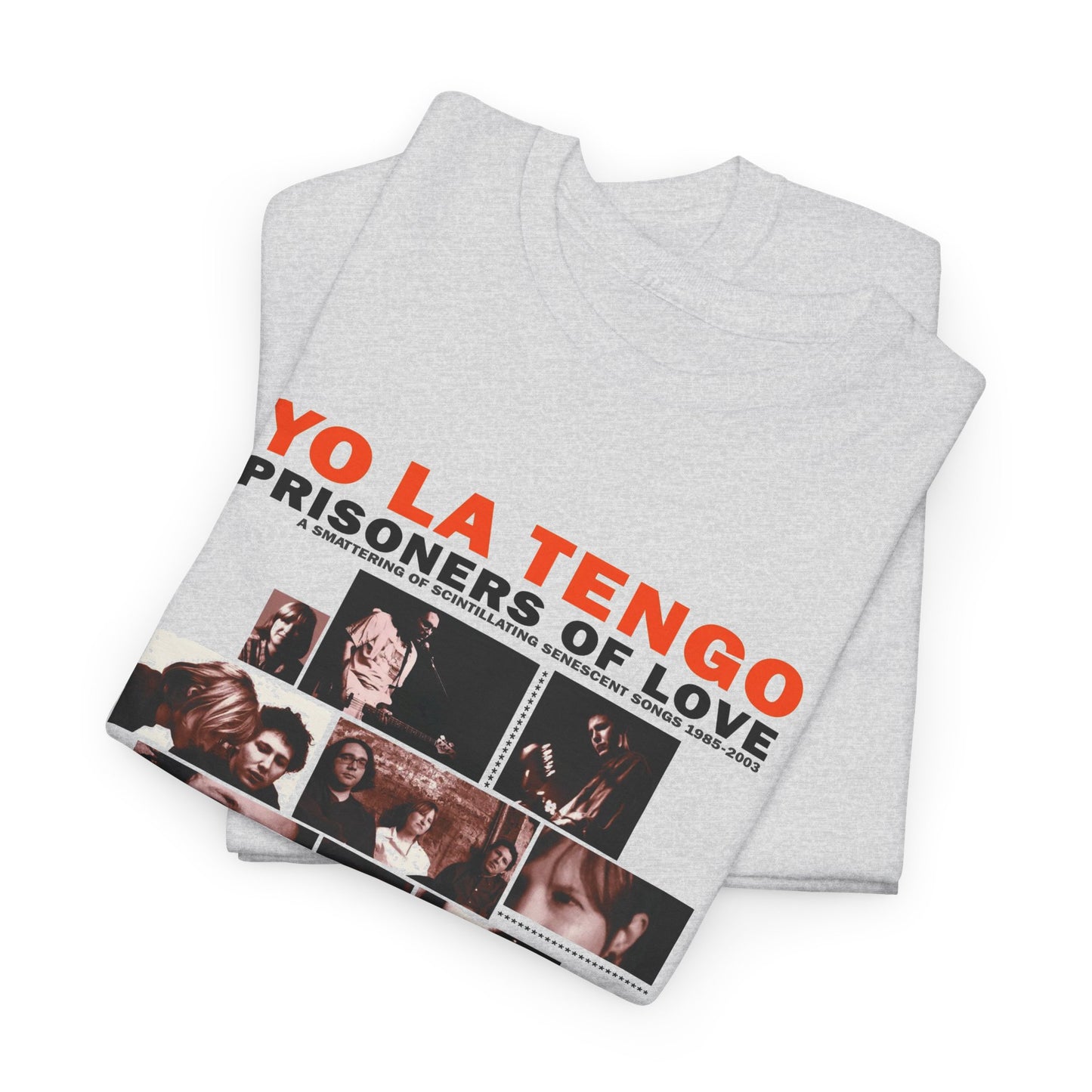 yo la tengo prisoners of love album tshirt