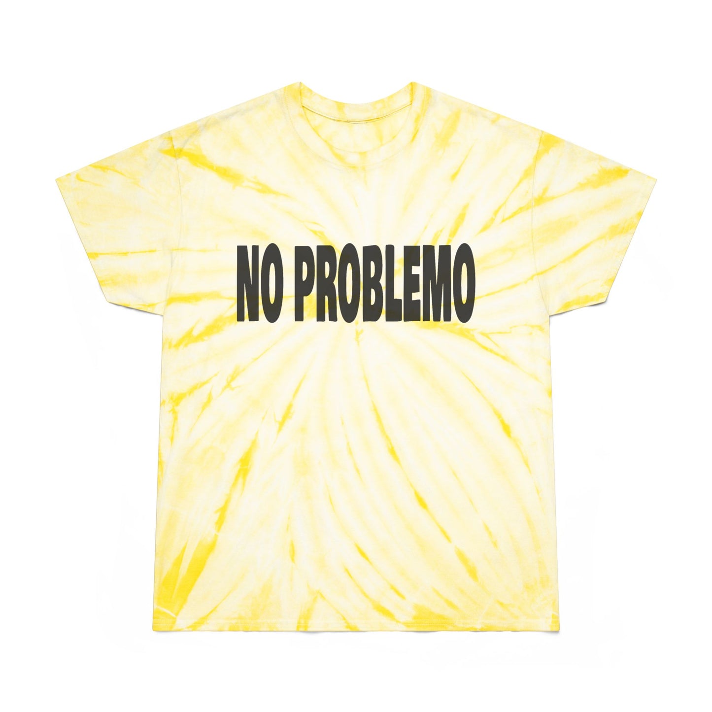 no problemo unisex cyclone tie dye t-shirt