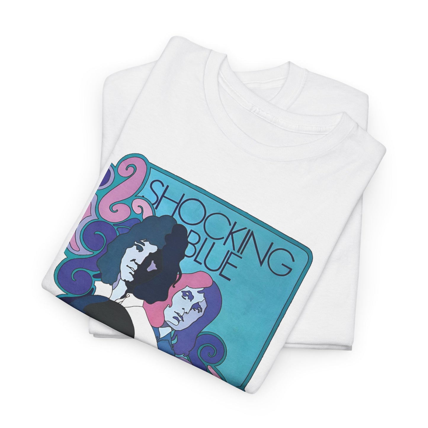 1960s dutch band shocking blue poster tshirt