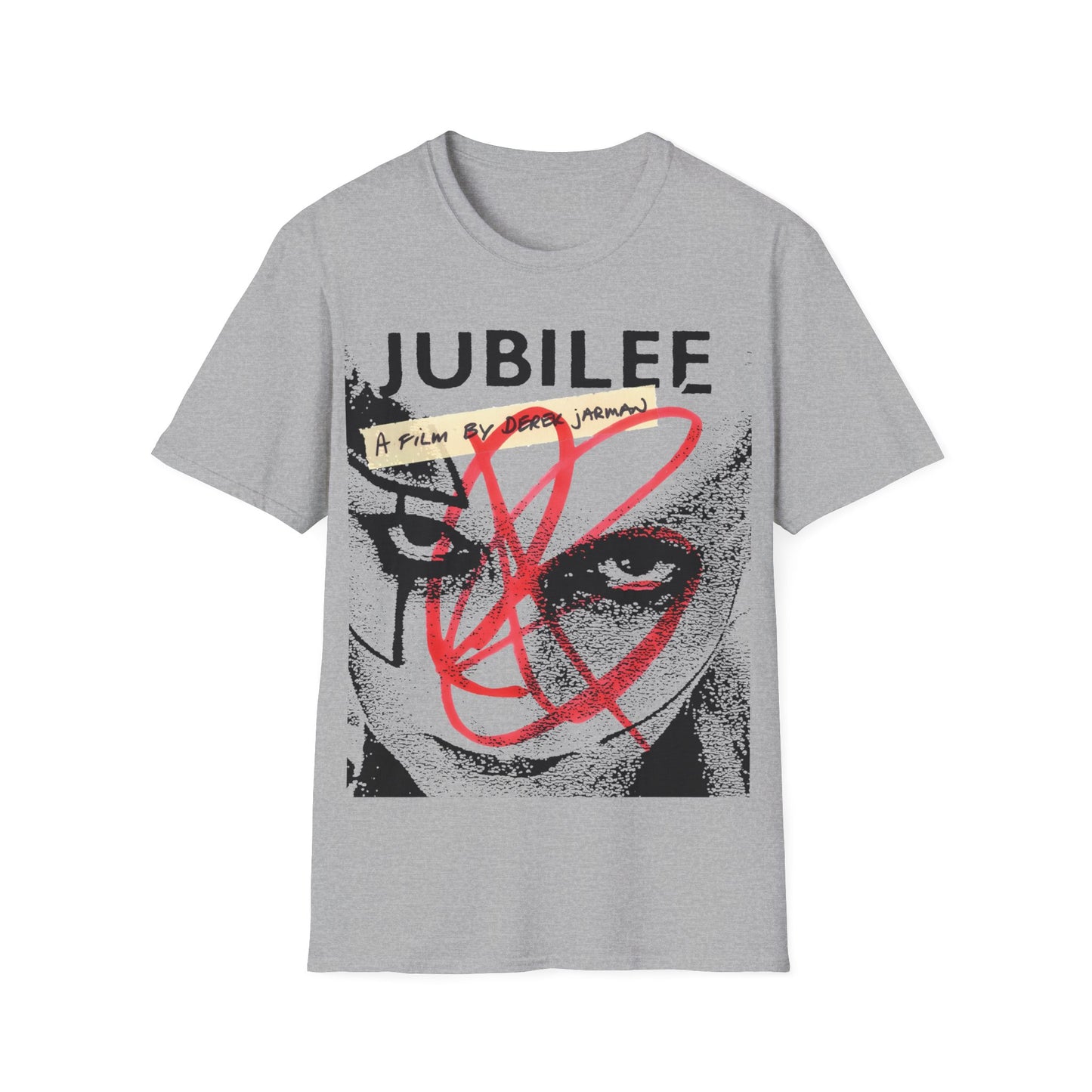 1978 british cult film "jubilee" movie poster tshirt