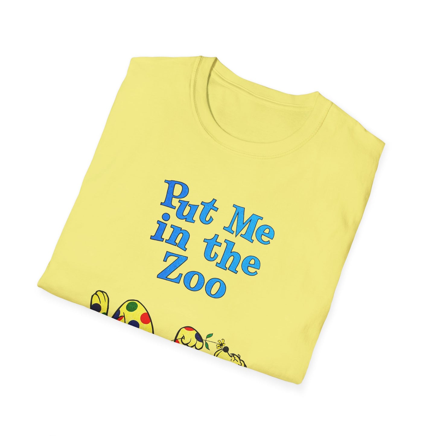 put me in the zoo book by robert lopshire tshirt