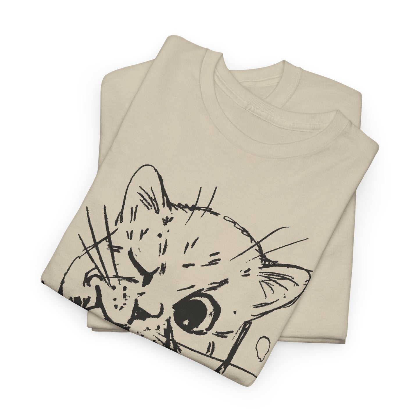 rare louis wain cat sketch custom edit tshirt