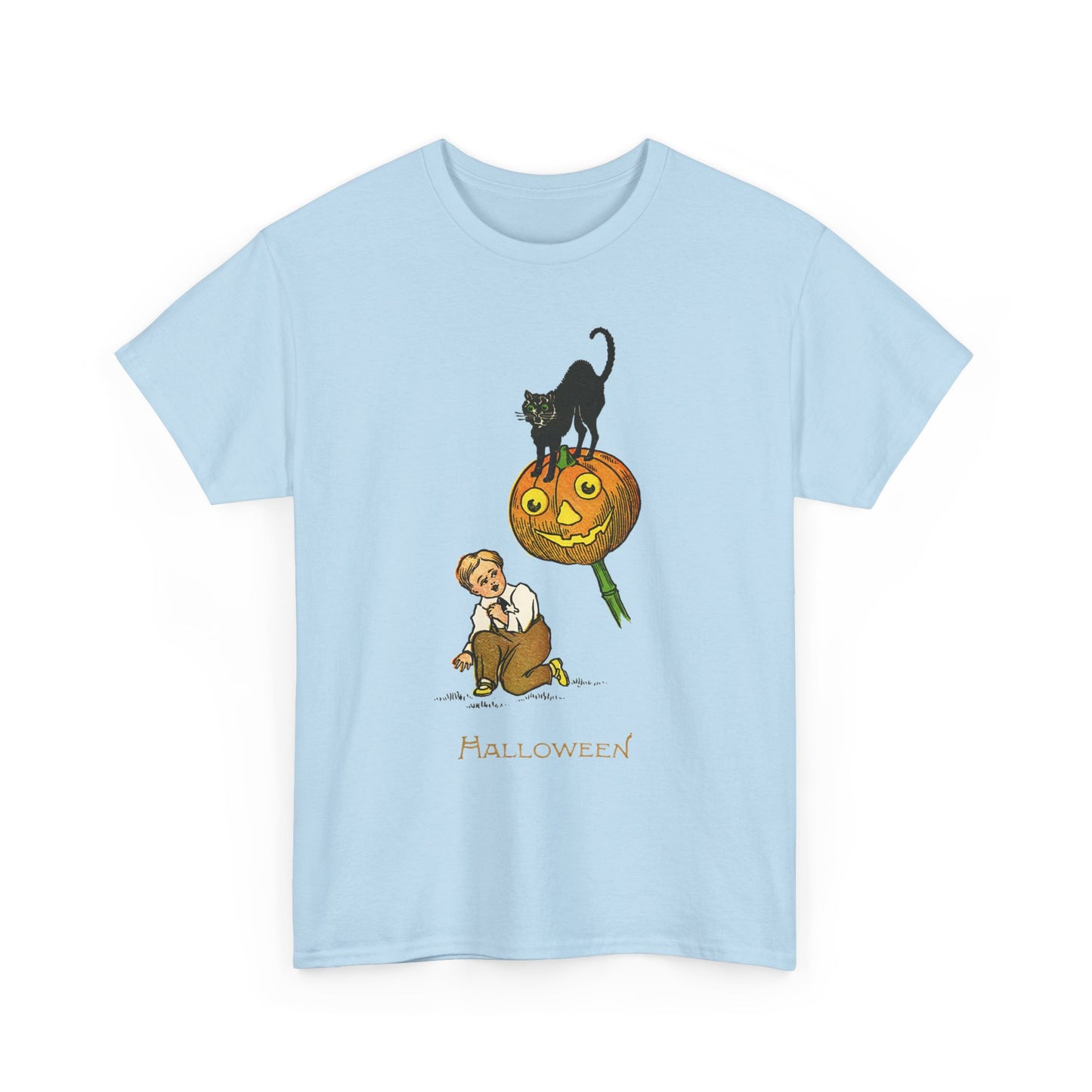 vintage halloween postcard reproduction tshirt