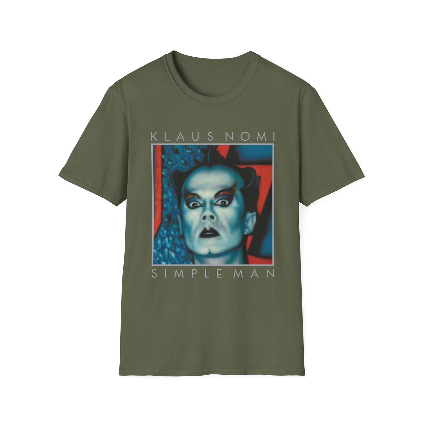 1982 klaus nomi simple man tshirt
