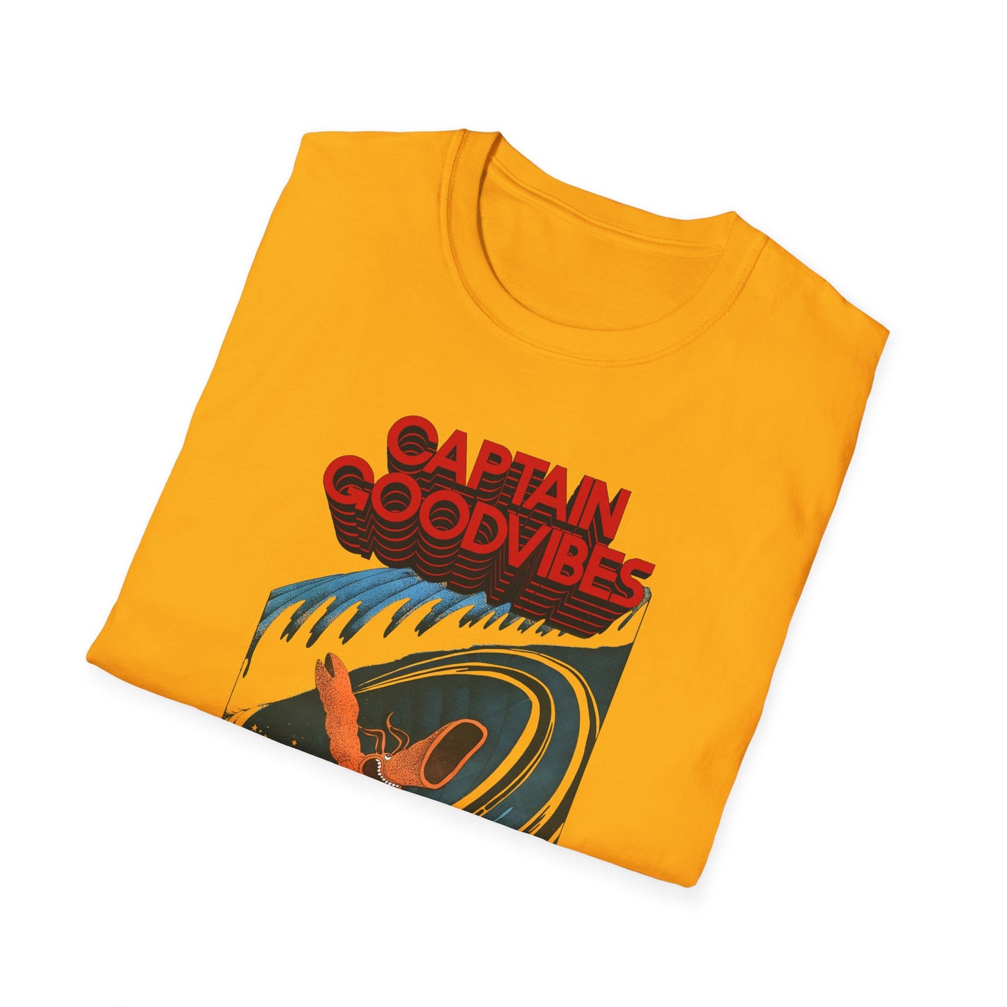 1975 underground australian surf comic illustration by tony edwards re colourized reproduction tshirt