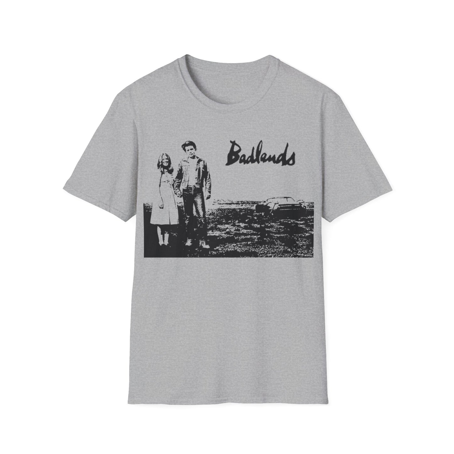 badlands 1973 movie art poster tshirt 2