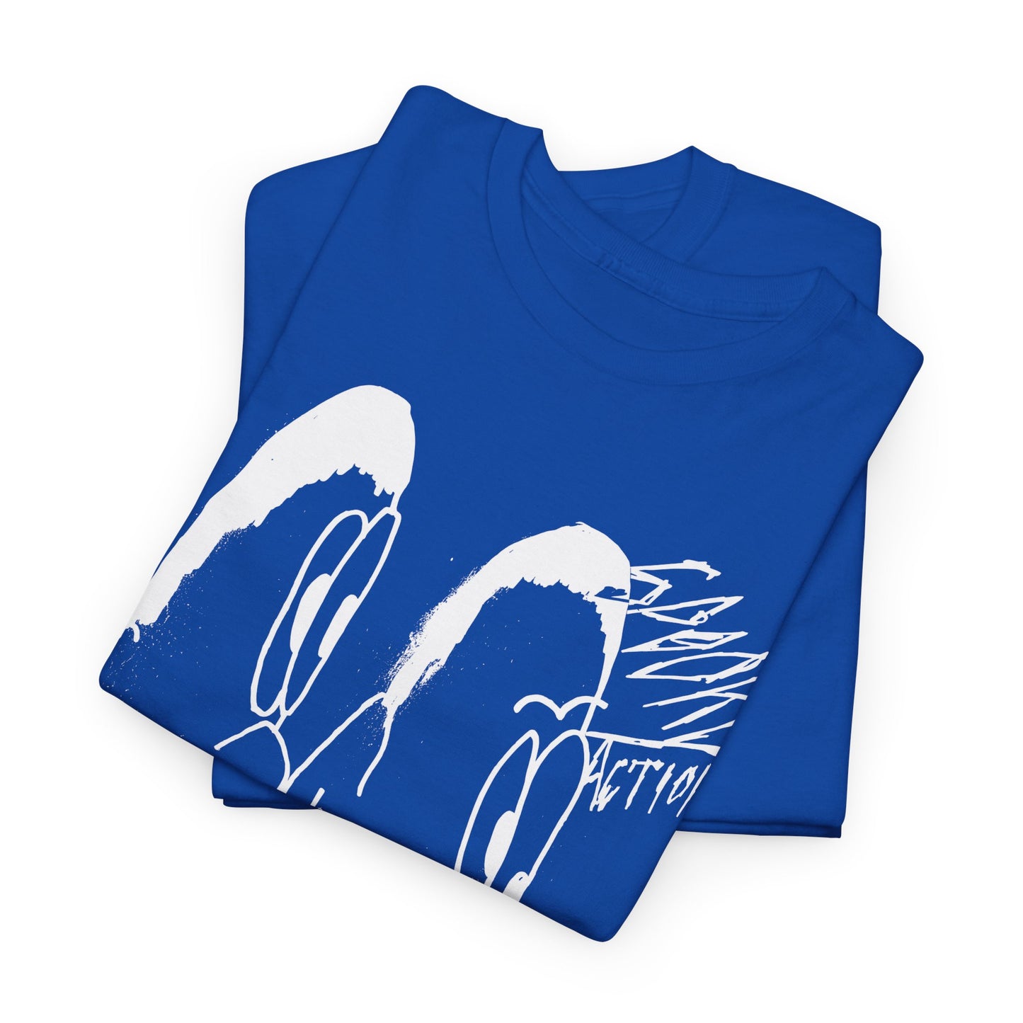 vintage norweigan weird doodle spooky action reproduction tshirt